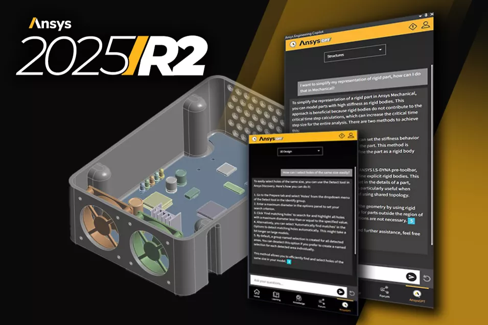 Ansys 2025 R2 Software Interface