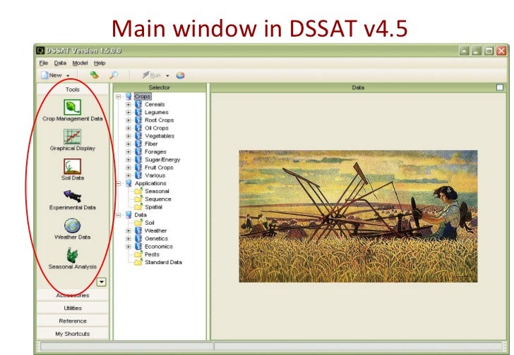DSSAT Field Applications