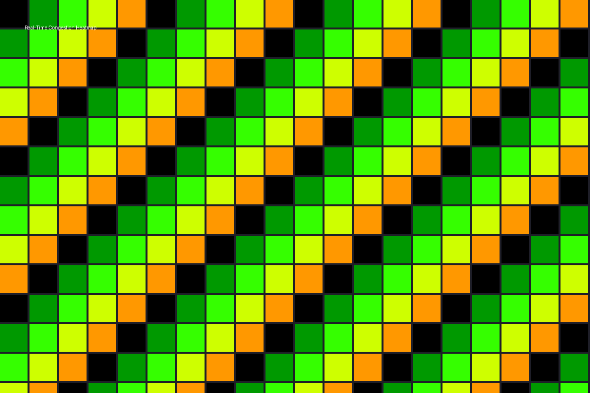 Real-Time Traffic Congestion Heatmap