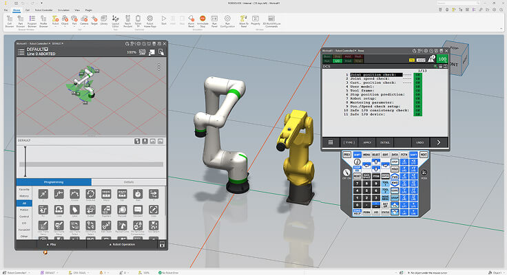 FANUC ROBOGUIDE V10 Interface