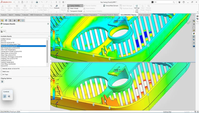 SOLIDWORKS Flow Simulation 2026 — Air Vent and Thermal Boundary Conditions
