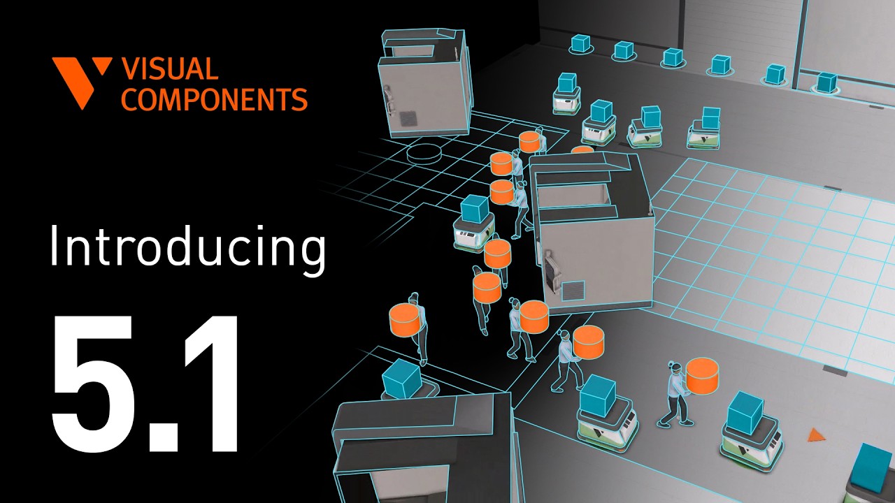 Visual Components 5.1 Factory Simulation Overview
