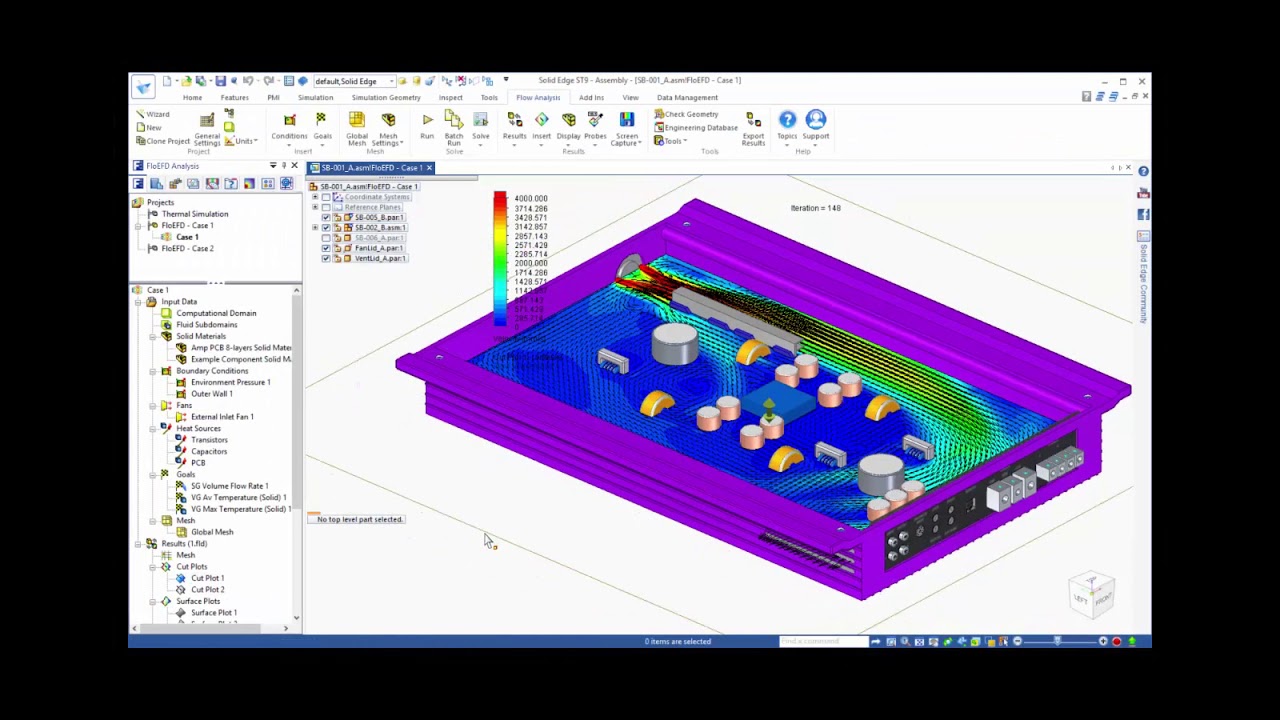 Simcenter FLOEFD Electronics Cooling Simulation
