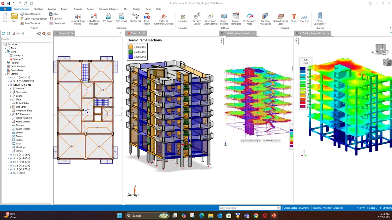 ProtaStructure 2026 Building Design